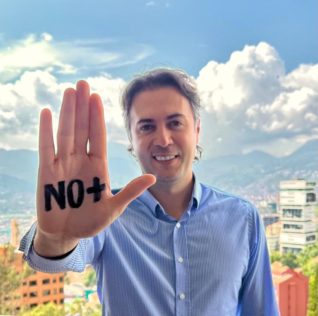 Alcalde de Medellín, Daniel Quintero.