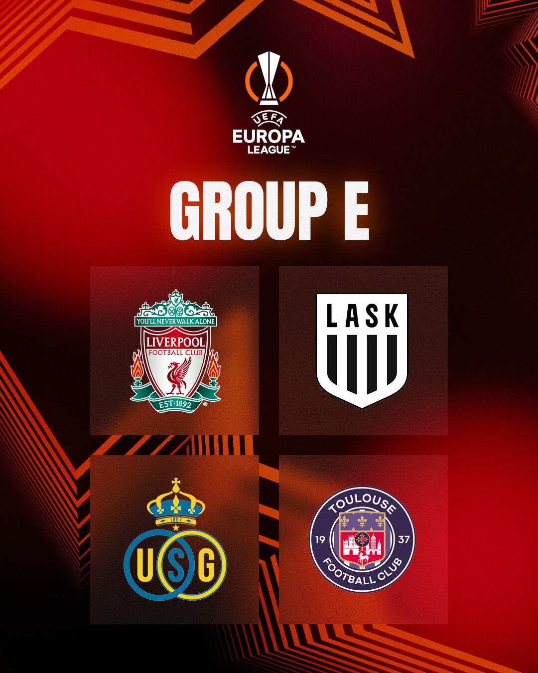 Grupo de Liverpool en la Europa League.