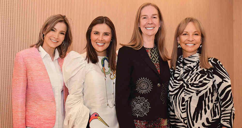 María Mercedes Ruiz, María Isabel Botero, Carolina Ángel y Beatriz de Fresen.