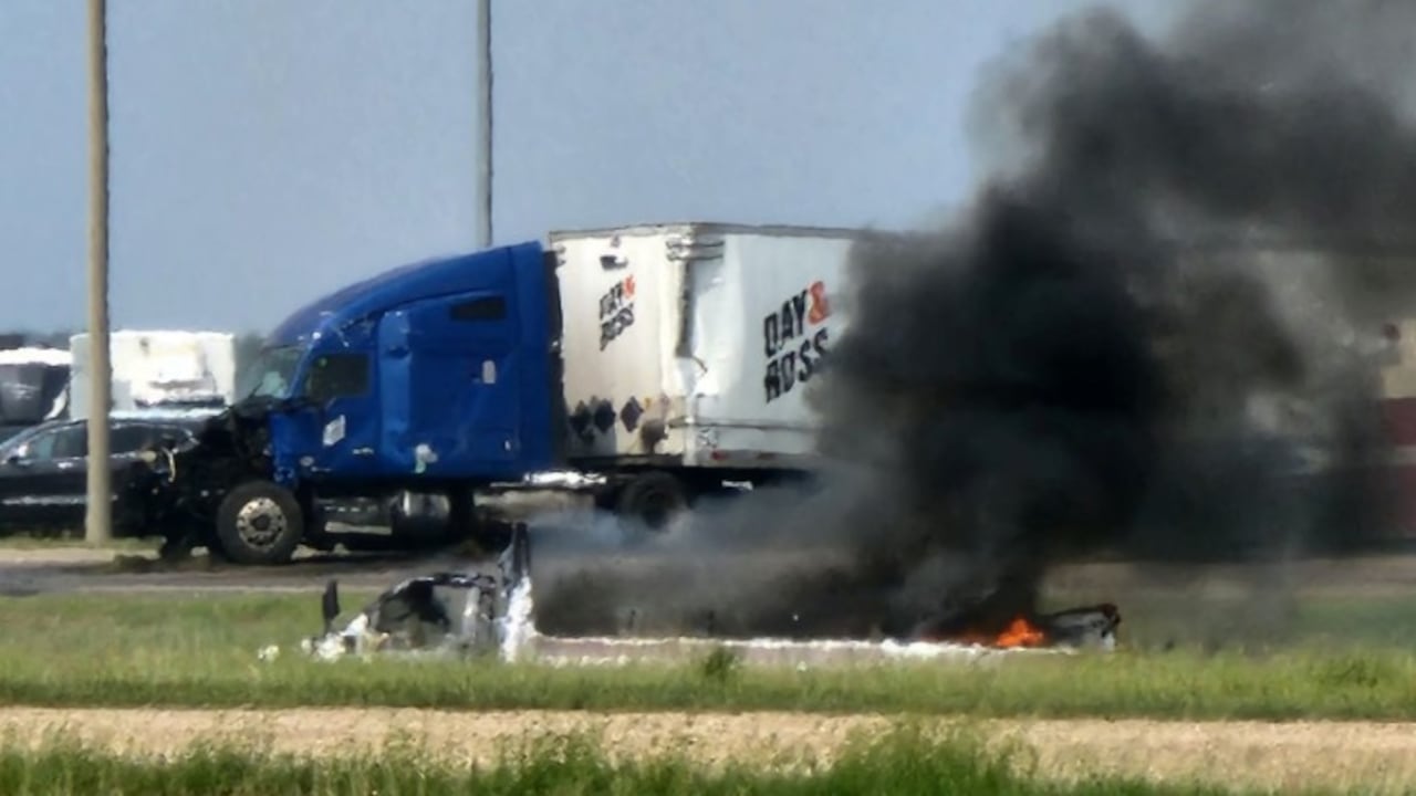 El accidente se presentó en Canadá este jueves 15 de junio. Foto: NIRMESH VADERA/AFP via Getty Images