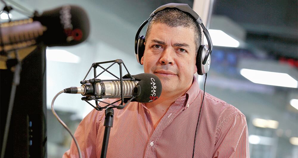 Gustavo Gómez,director de 6 AM Hoy por hoy, de Caracol Radio.
