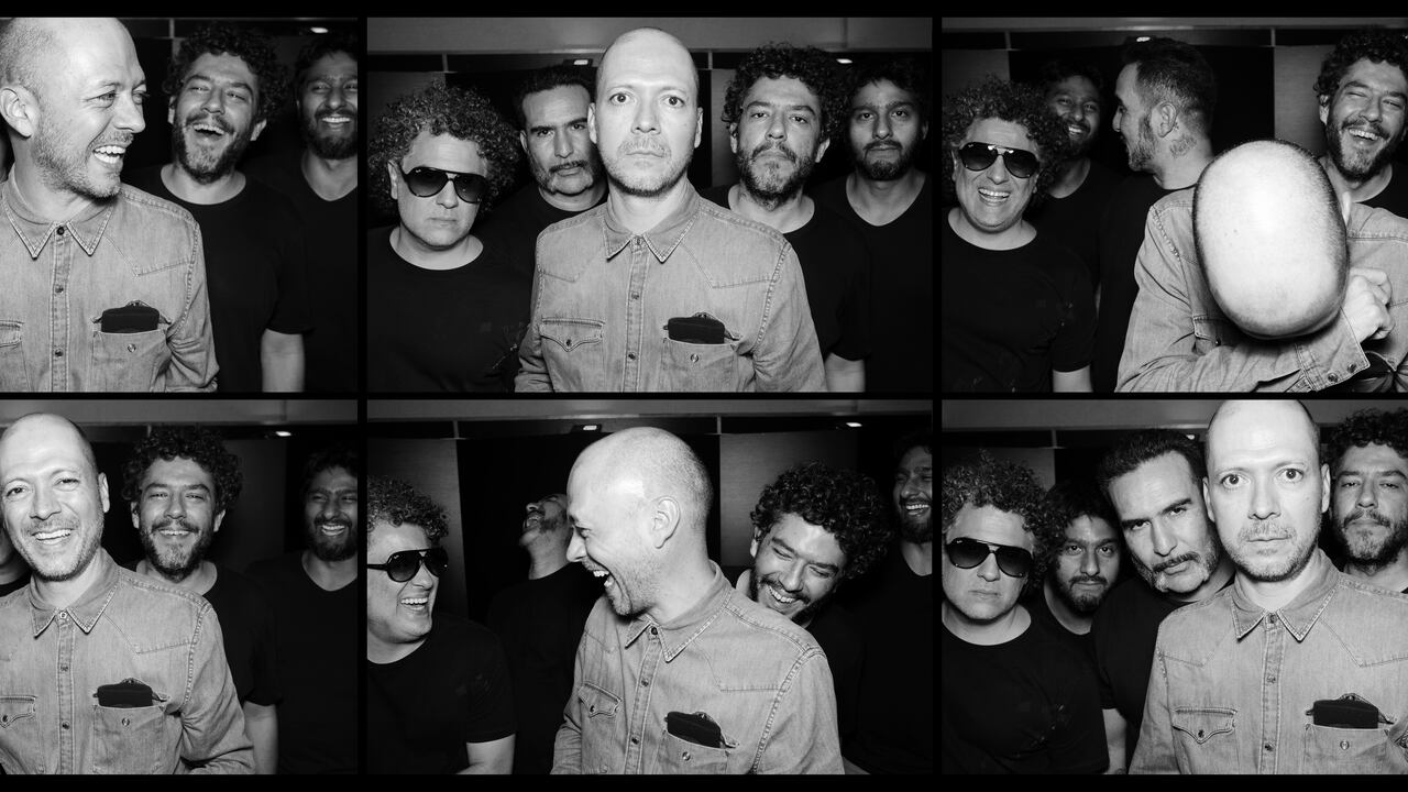 El grupo de rock colombiano Bajo Tierra. Cortesía de Jaime Andrés Pulgarin