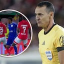 Wilmar Roldán había señalado la infracción por mano de Cristian Mafla dentro del área