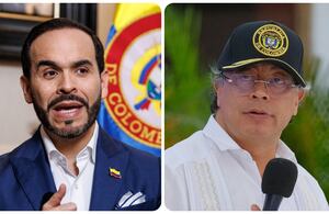 Abelardo de la Espriella y Gustavo Petro