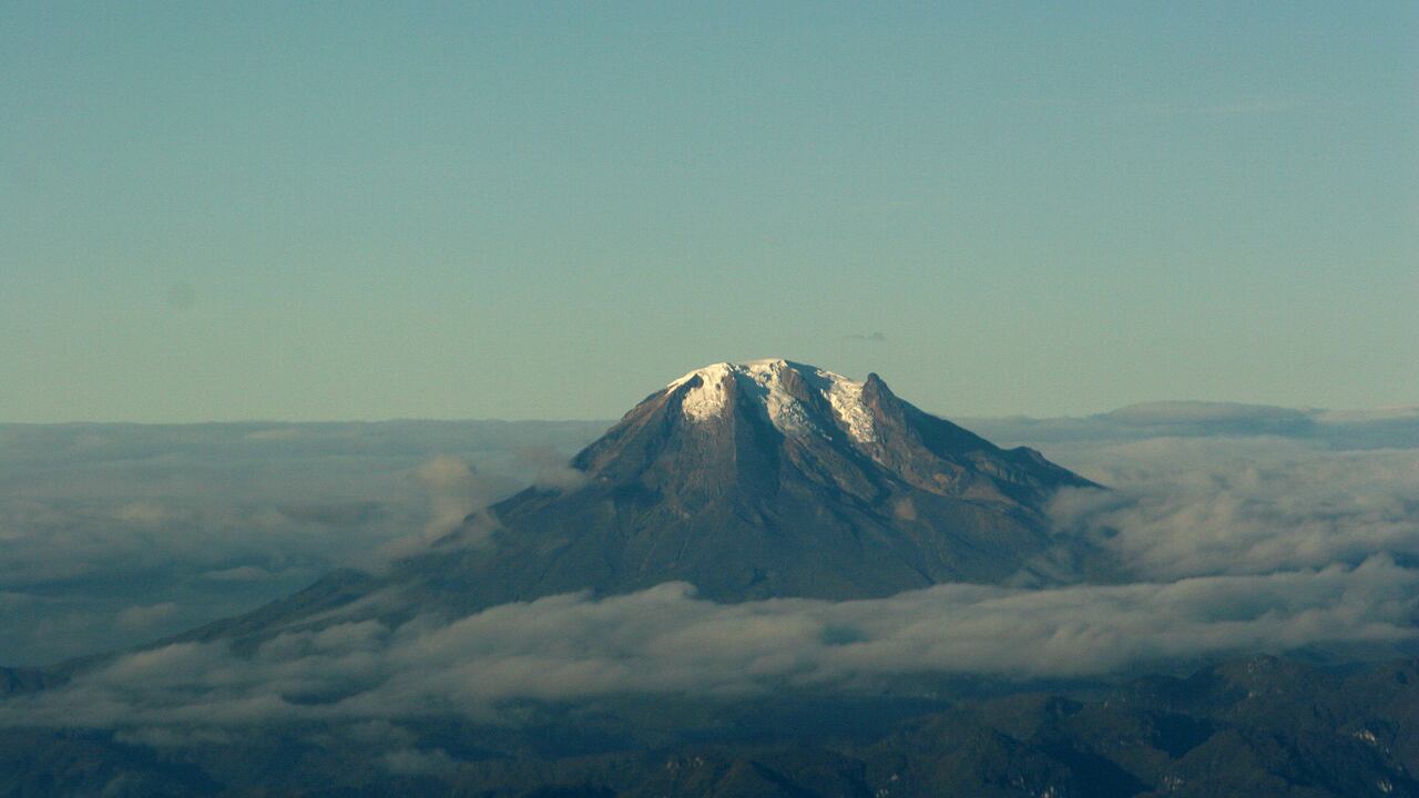 El ciudadano canadiense Jacubek Jaroslav, fue rescatado tras sufrir un accidente en el Nevado del Tolima. Foto: León Darío Peláez.