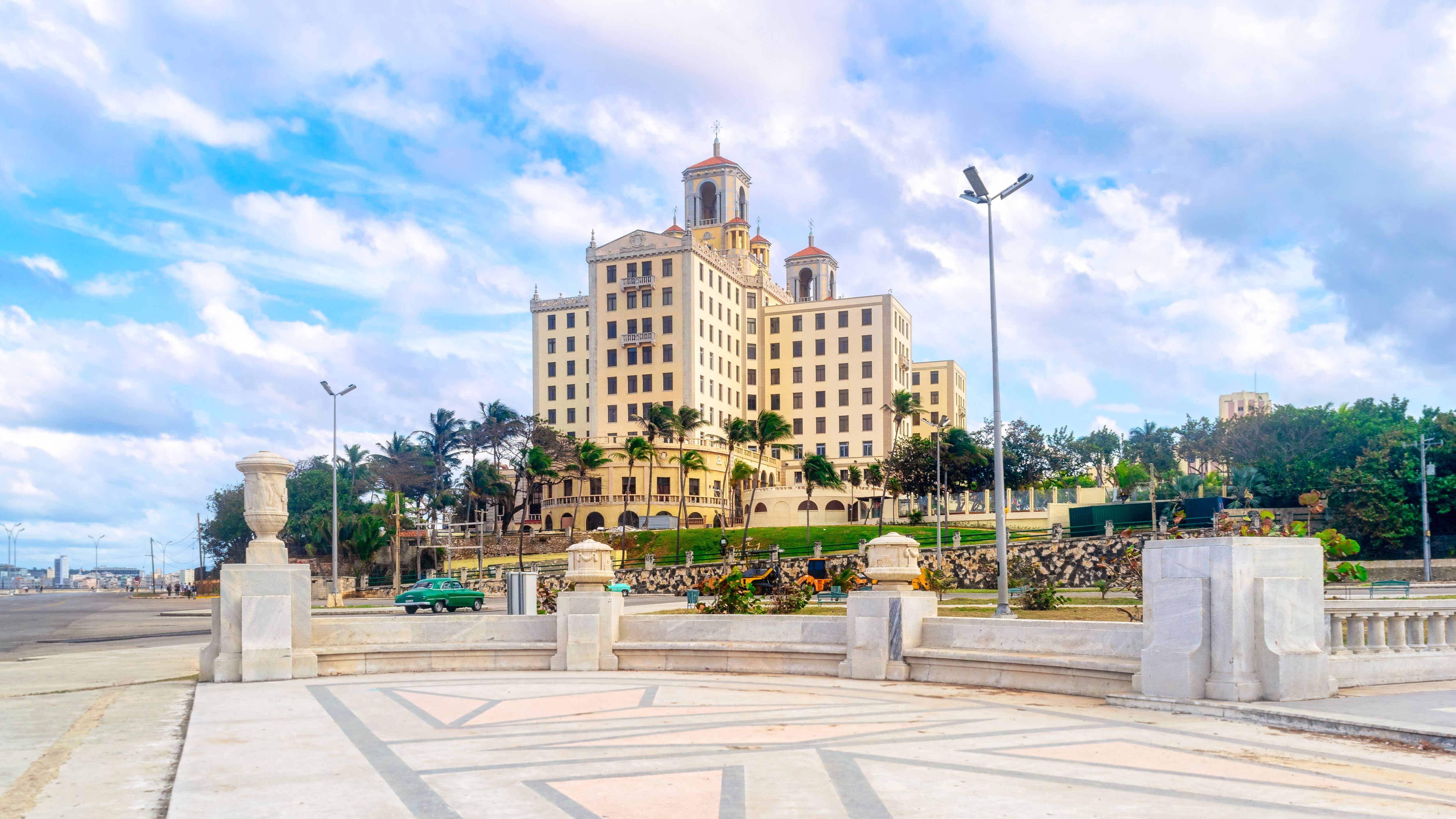Zona turística en La Habana