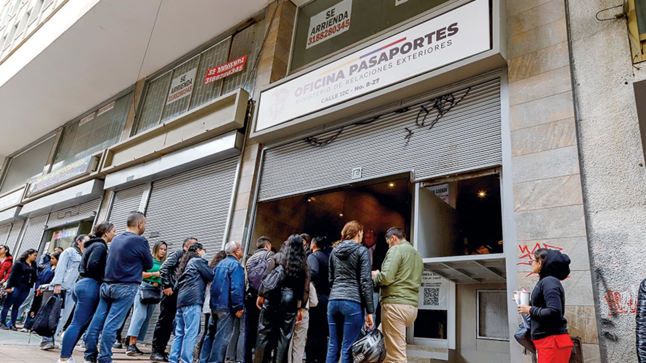 Las citas para expedir el pasaporte han presentado problemas. Actualmente, se estarían tramitando 13.000 libretas diarias.