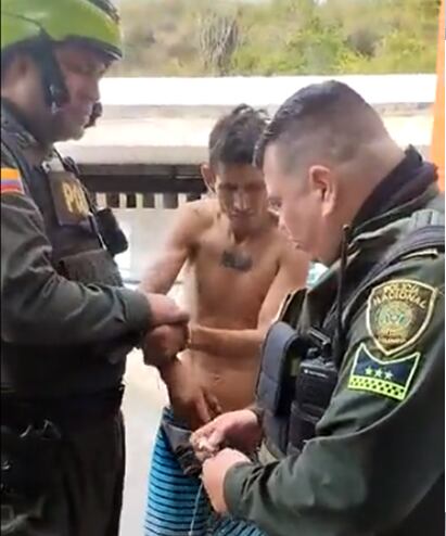 El capturado tenía varios relojes y joyas que había hurtado en el sector.