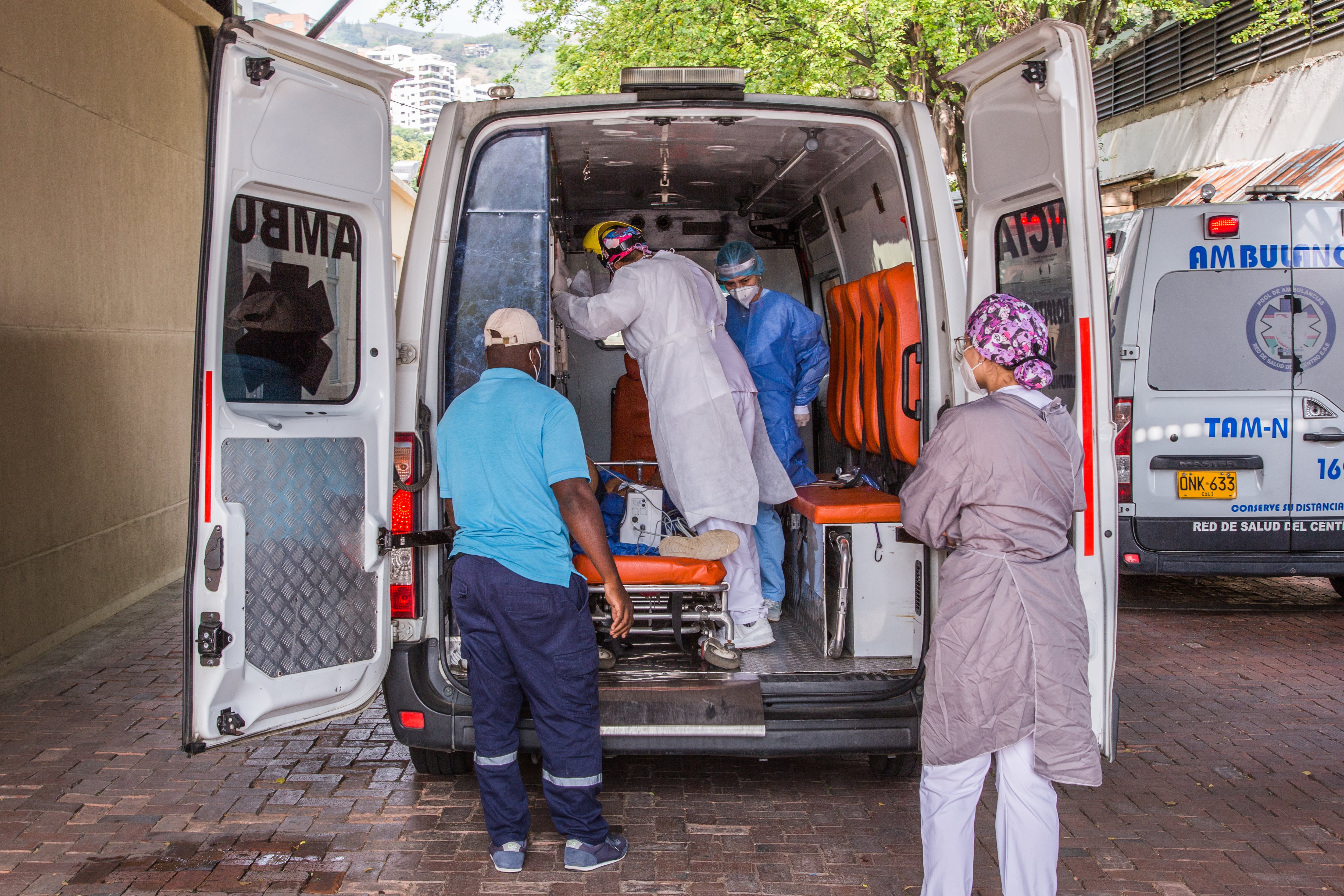 Hospital Universitario del Valle, Urgencias covid-19 Unidad de cuidado intensivo
Foto Daniel Jaramillo