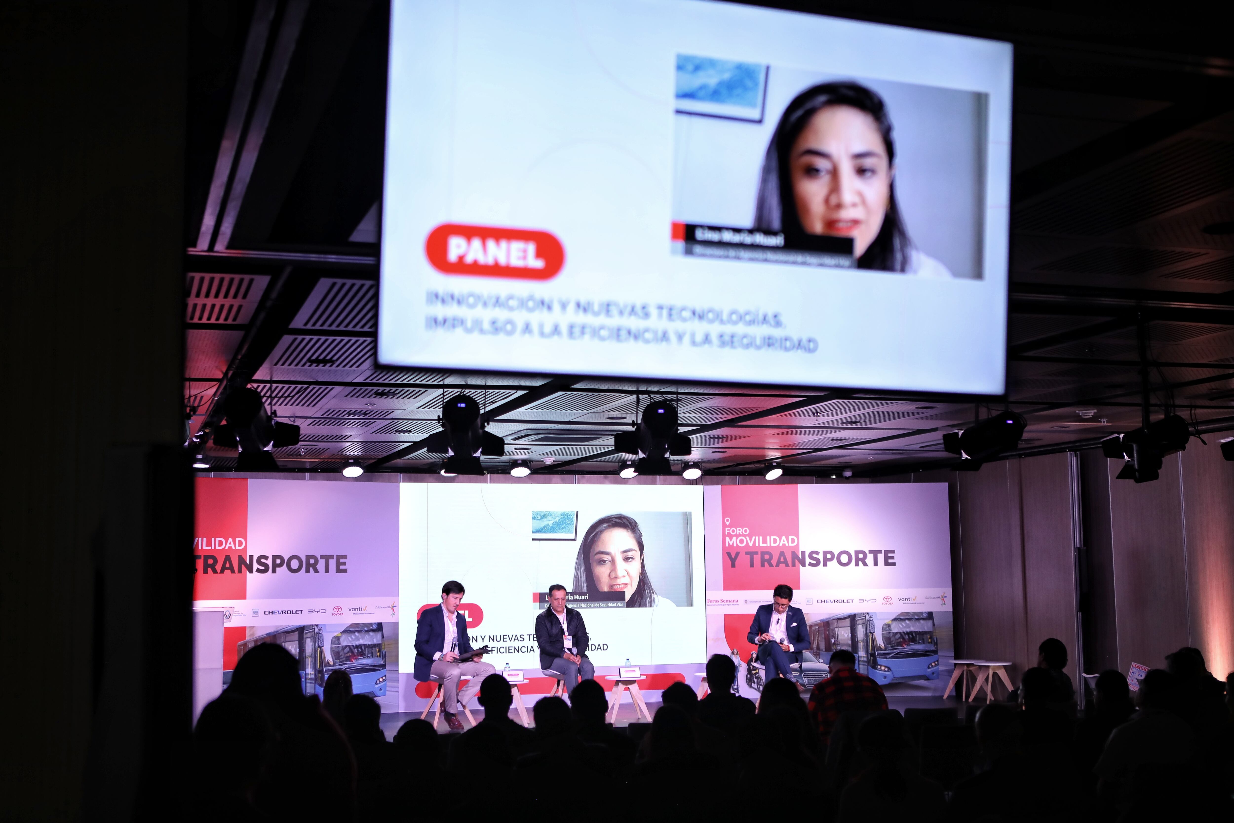 Lina María Huari, directora general de la Agencia Nacional de Seguridad Vial