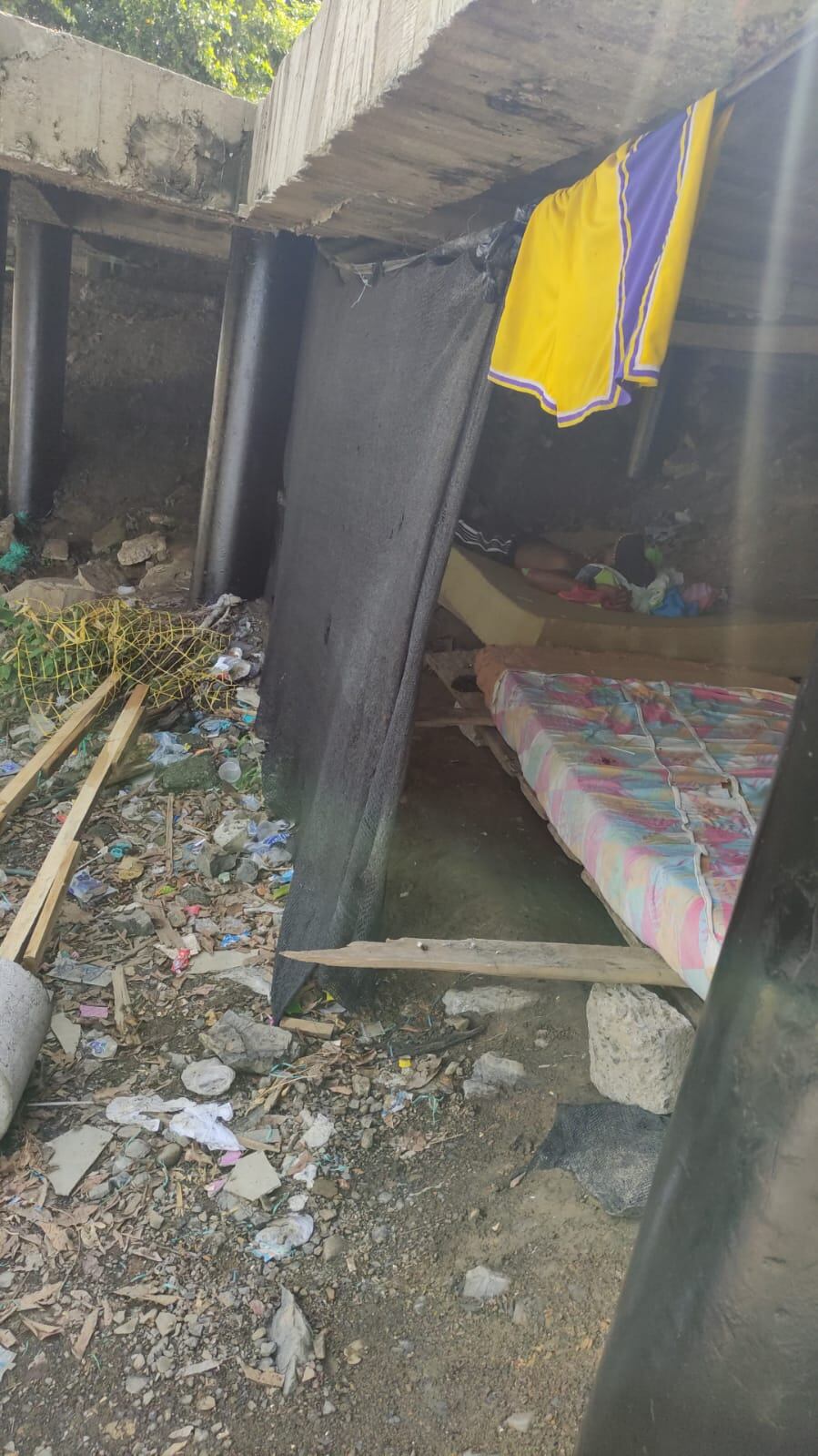 Obras inconclusas en Montería.