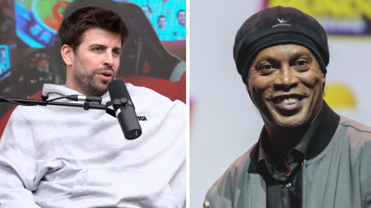 Ronaldinho justo se encuentra en Barcelona desde hace unos días