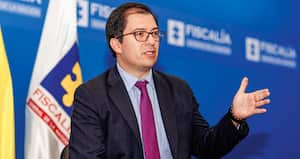 Francisco Barbosa Fiscal general, quien lideró el caso.