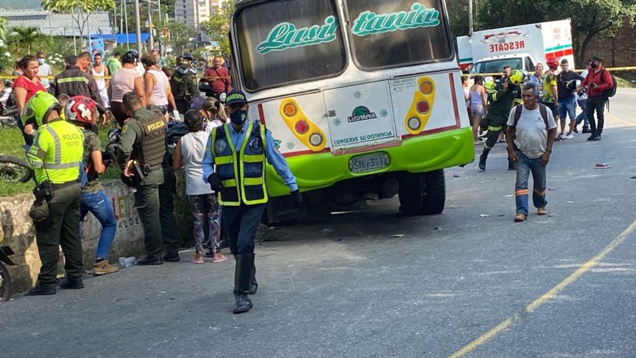 Accidente en Bucaramanga