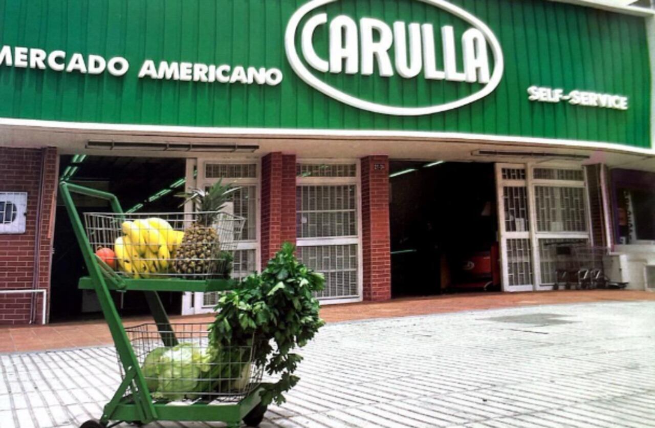 Carulla era un punto de venta de víveres importados para un público selecto.