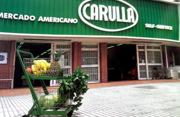 Carulla era un punto de venta de víveres importados para un público selecto.