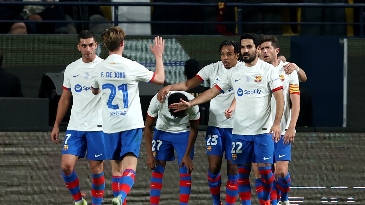 Robert Lewandowski marcó el gol decisivo para el paso de Barcelona a la gran final de la Supercopa de España