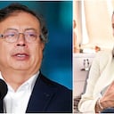 Presidente Gustavo Petro y la ministra del Deporte Astrid Rodríguez