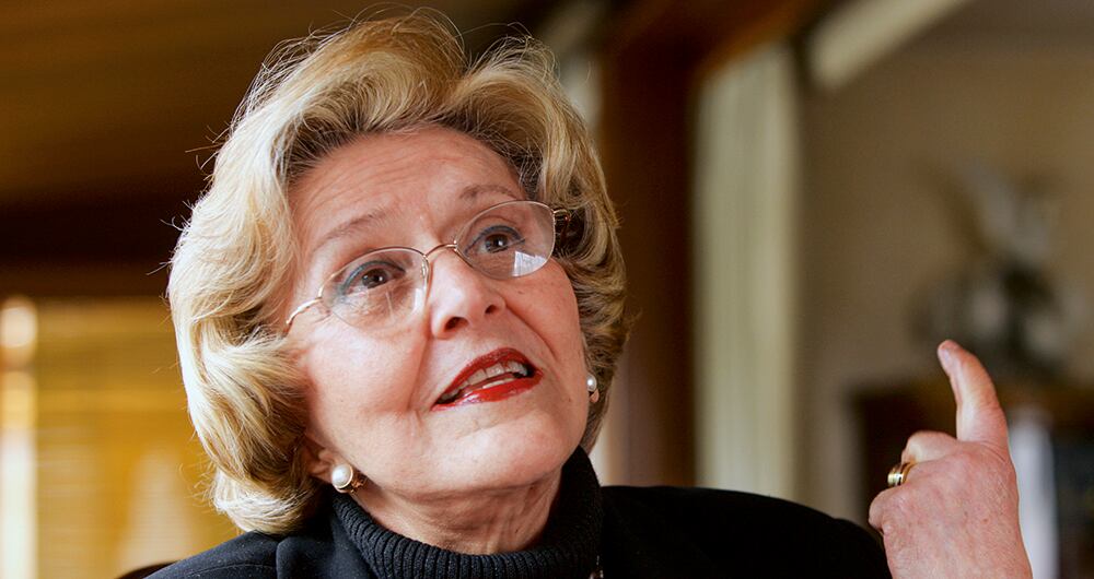 Nydia Quintero tiene 95 años. Su familia no le ha contado lo ocurrido con su nieto, pero creen que lo sabe.