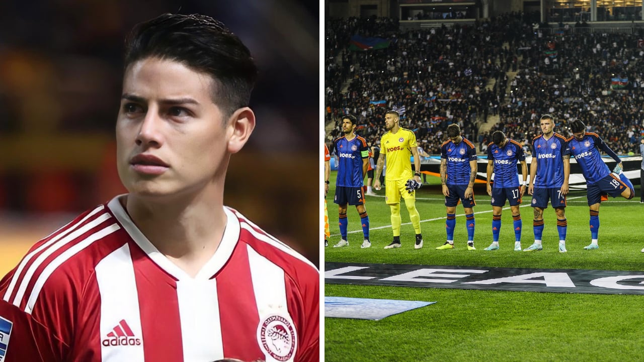 James Rodríguez no pudo ser inscrito por su club en UEL.