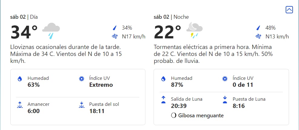 Clima de Cali