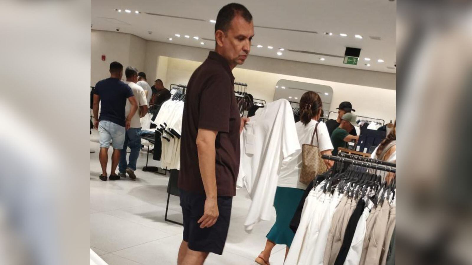 El empresario corrupto Emilio Tapia en Barranquilla.