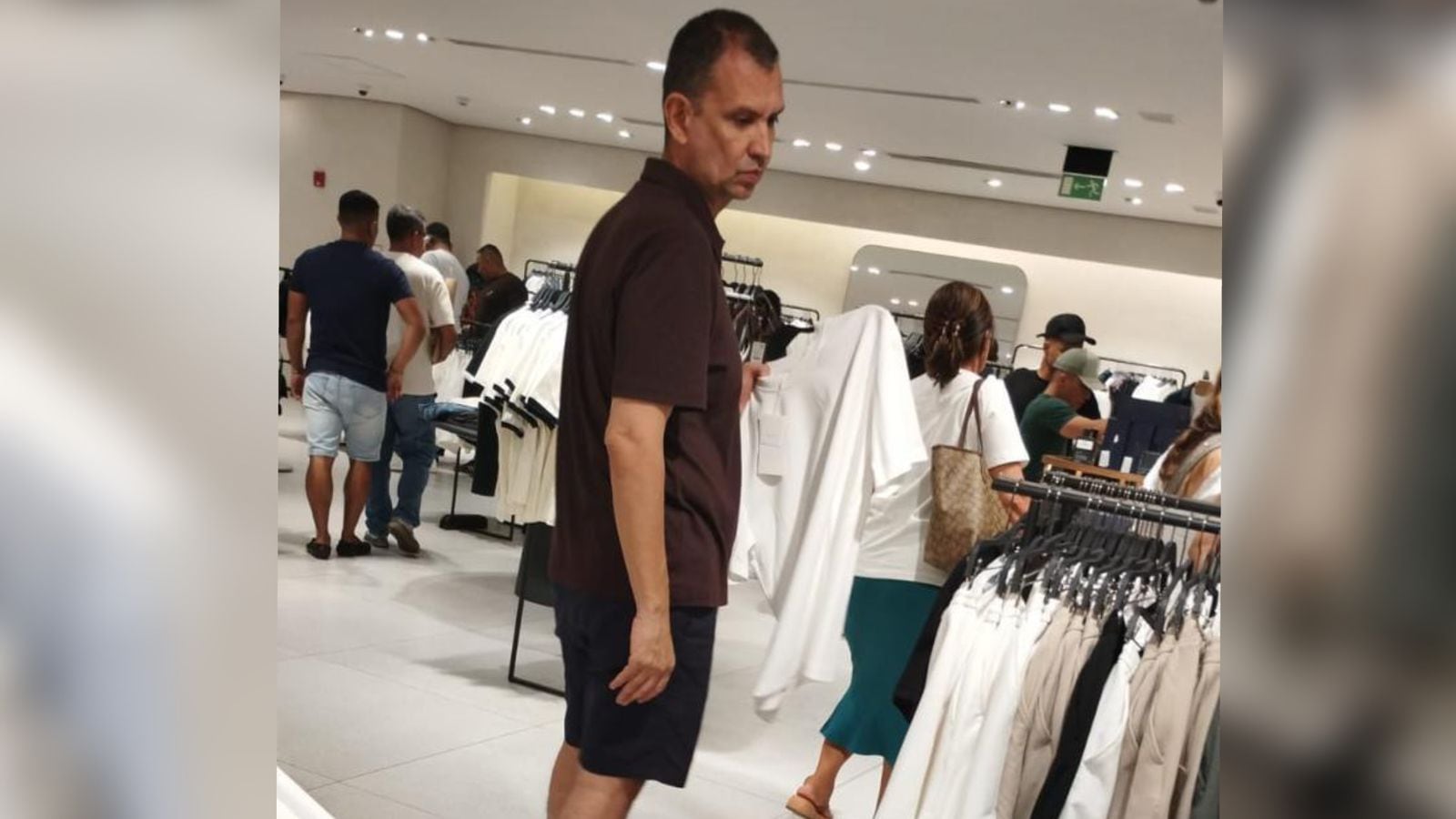 El empresario corrupto Emilio Tapia en Barranquilla.