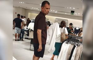 El empresario corrupto Emilio Tapia en Barranquilla.
