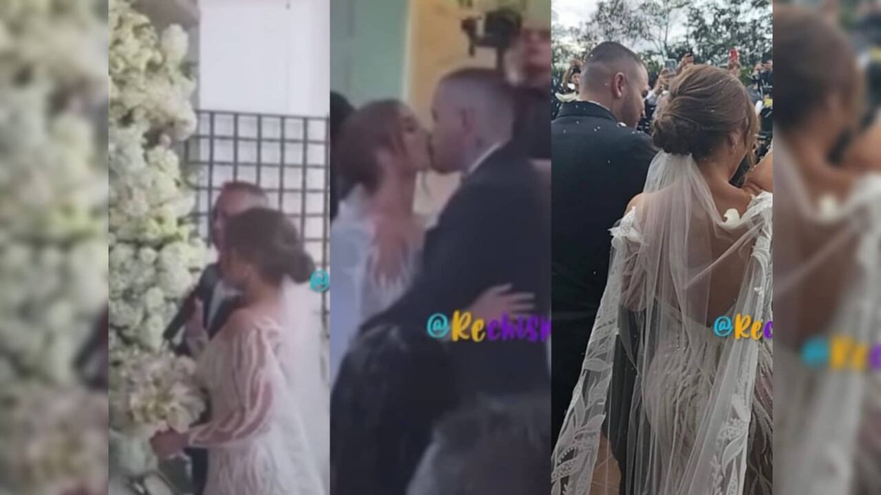 Los artistas se casaron en Antioquia este sábado 14 de mayo