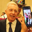 El expresidente Álvaro Uribe en Miami.