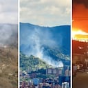 Cundinamarca, Antioquia, Tolima y Valle del Cauca reportaron emergencias por fuego.