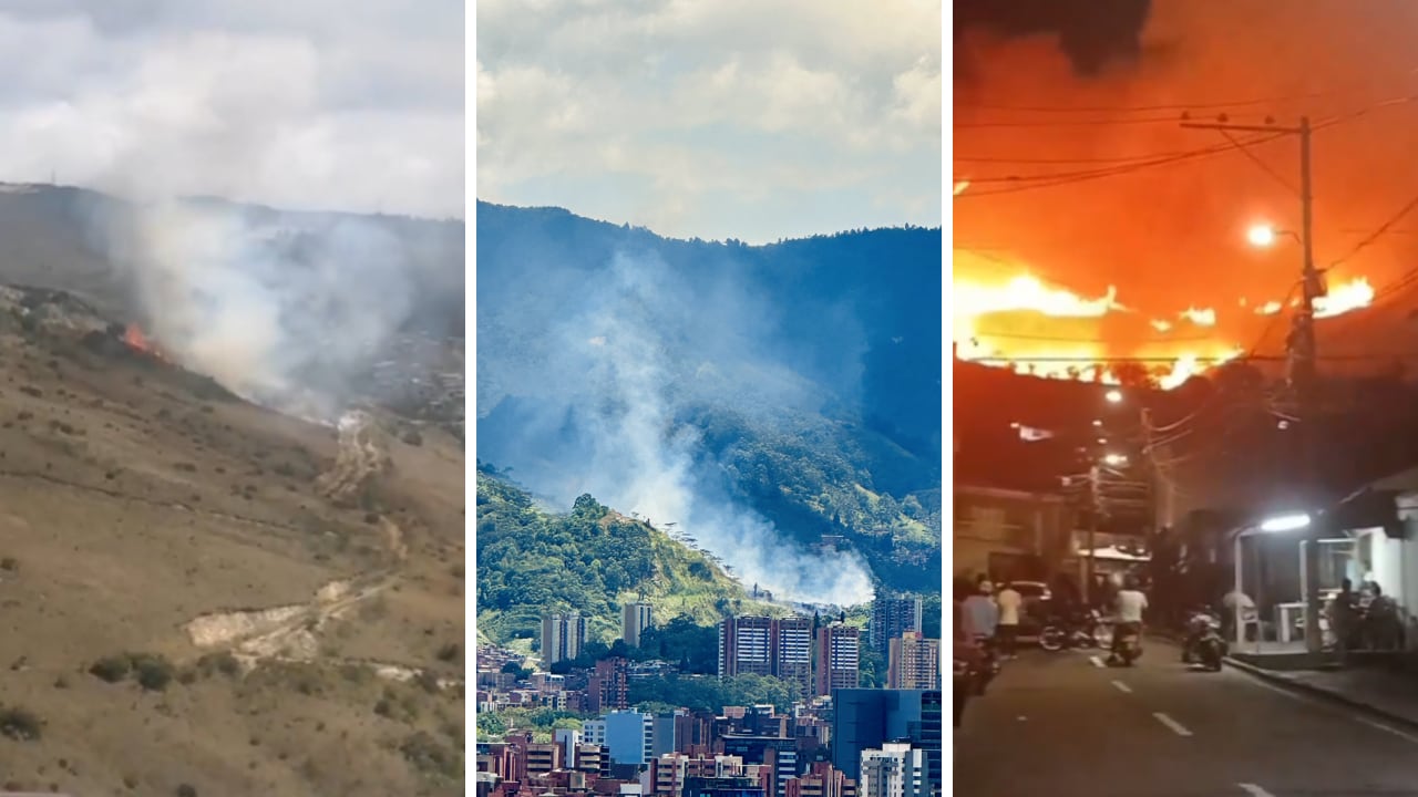 Bomberos y organismos de socorro atendieron varios incendios registrados en diferentes zonas.