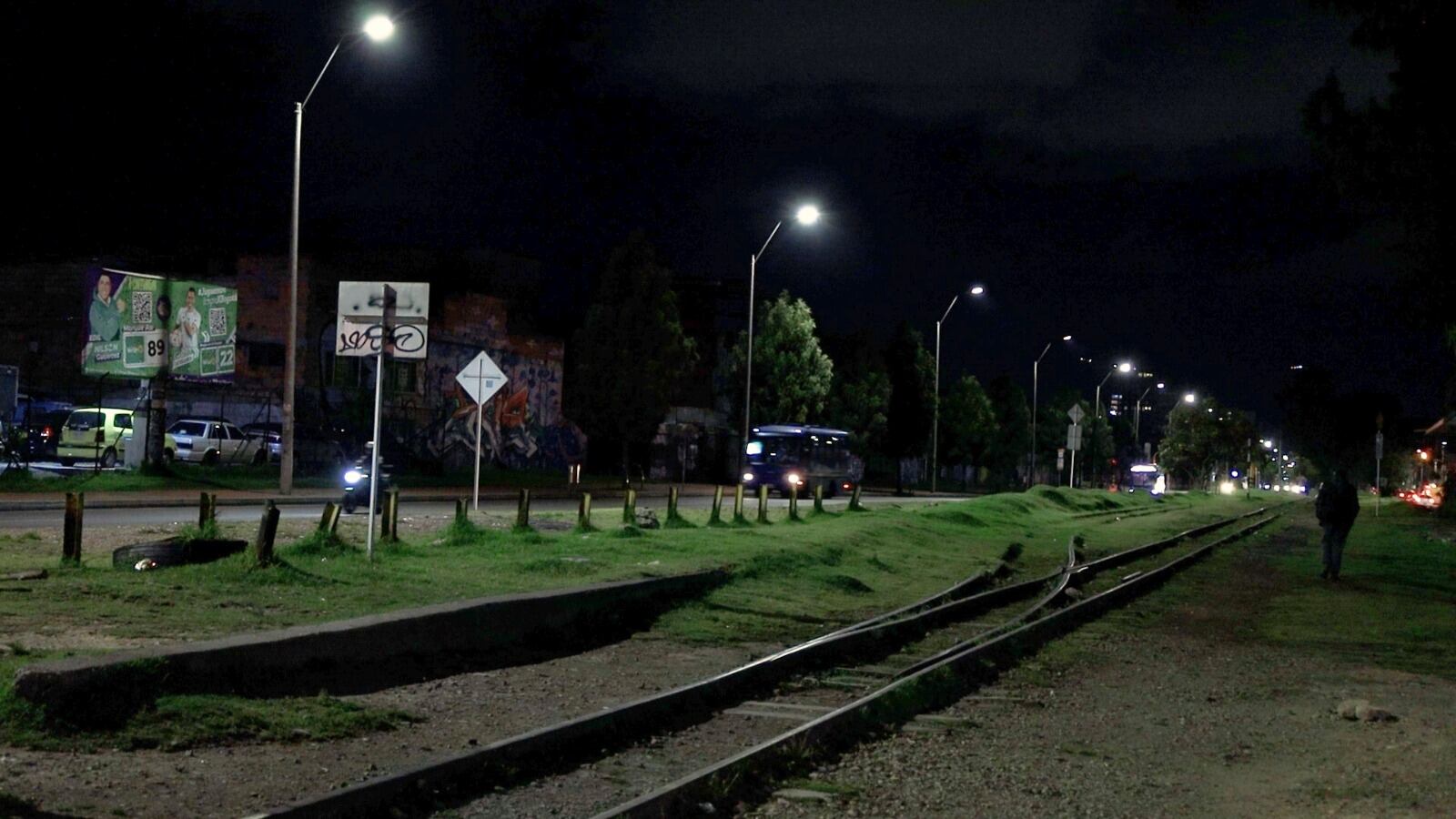 Nueva iluminación led en las avenidas de Bogotá.