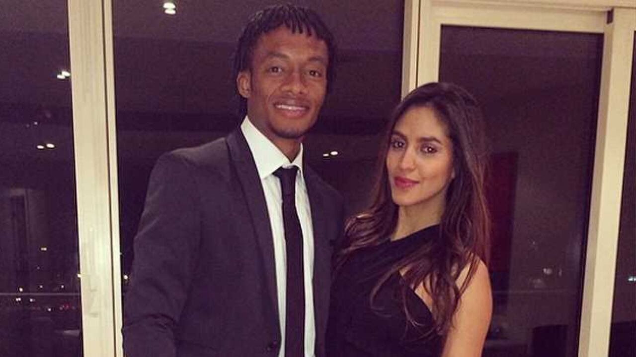 Guillermo Cuadrado y Diana Melissa Botero.