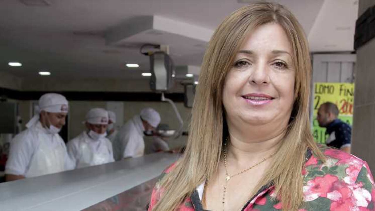 María Cristina Obando, representante de Carnes Frías Guadalupe.