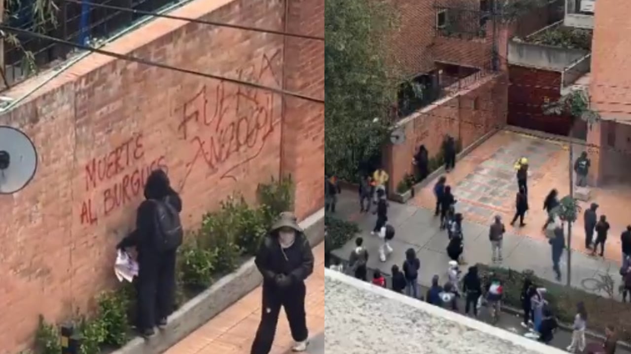 Por estas manifestaciones se ha registrado caos en la movilidad.