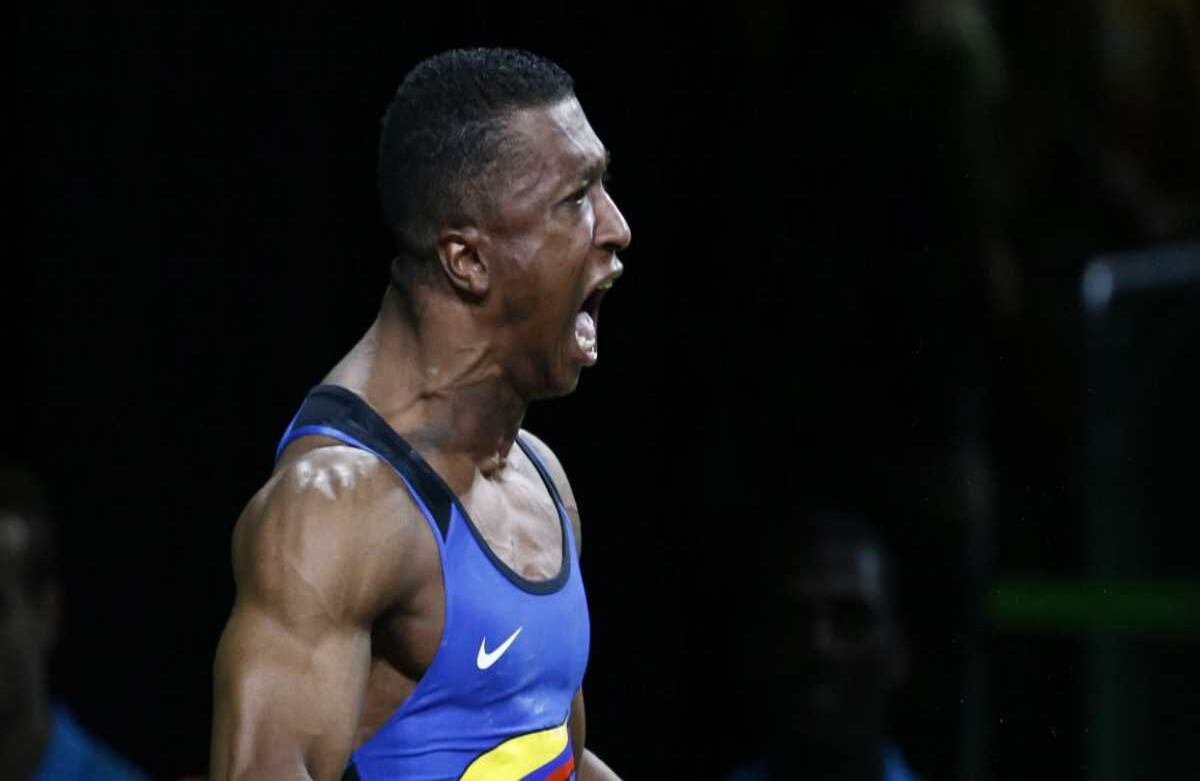 La emoción, la intensidad y la pasión de Óscar Figueroa. EFE/EPA/LARRY W. SMITH