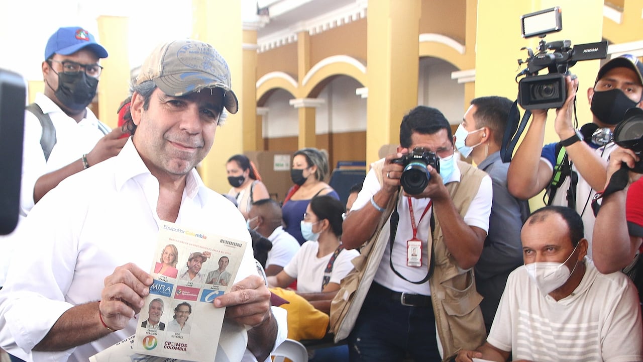 Alejandro Char, candidato del Equipo por Colombia.