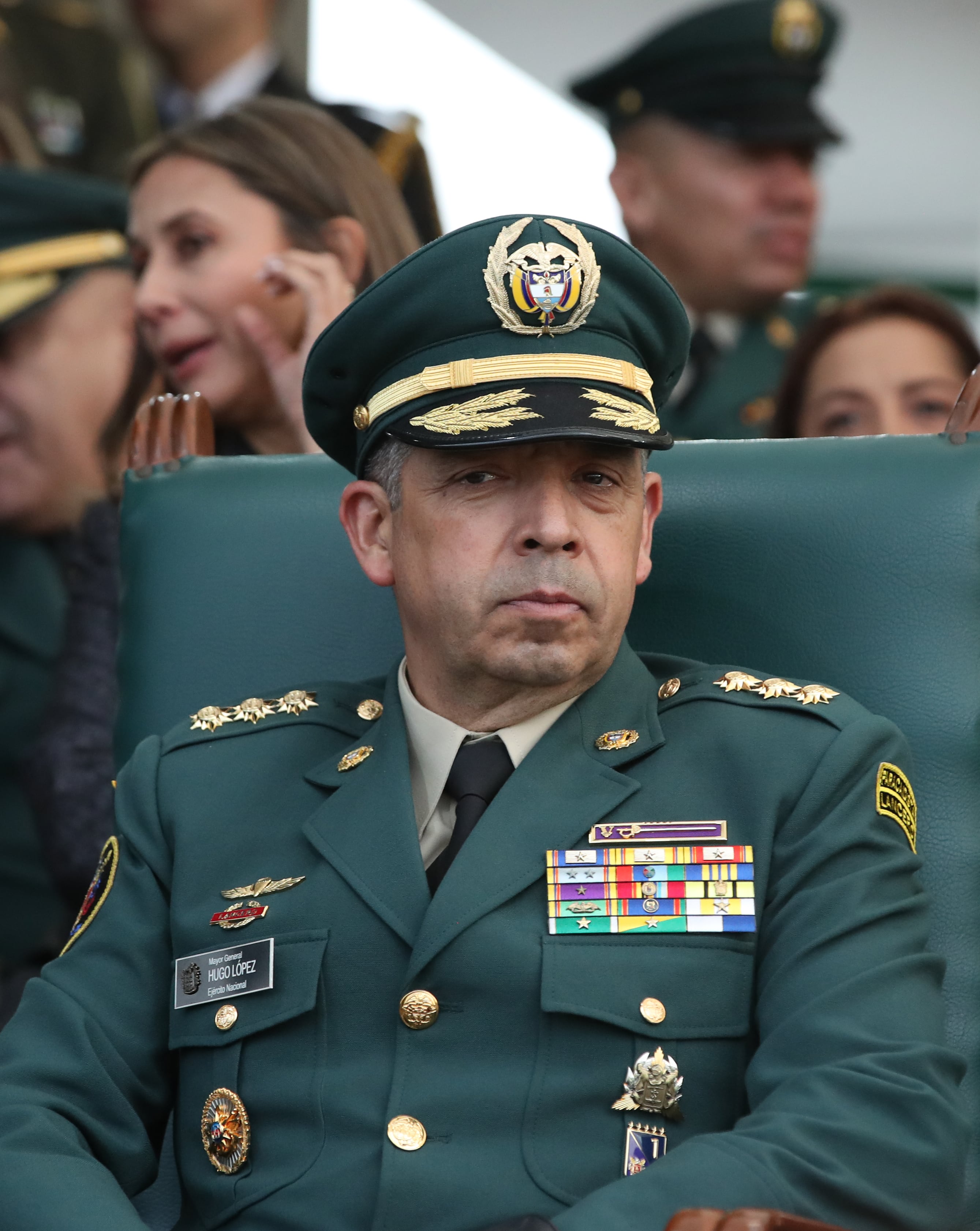 Ceremonia de transmisión de mando 
Mayor General Hugo Alejandro López Barreto
Jefe del Estado Mayor Conjunto de las Fuerzas Militares
Escuela Militar de Cadetes General José María Córdova
Bogota julio 9 del 2024
Foto Guillermo Torres Reina / Semana