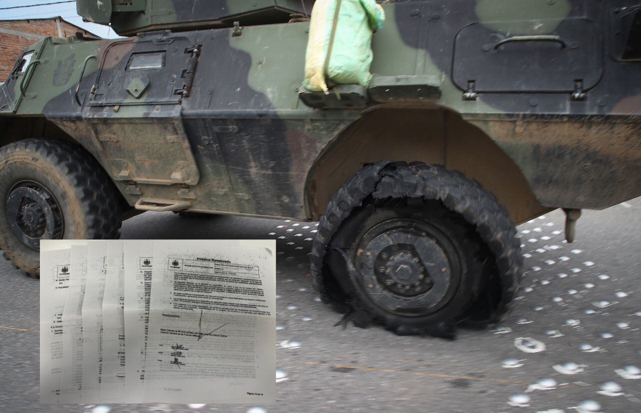 SEMANA revela los documentos sobre la compra de repuestos de dudosa reputación para los blindados donados por Estados Unidos.