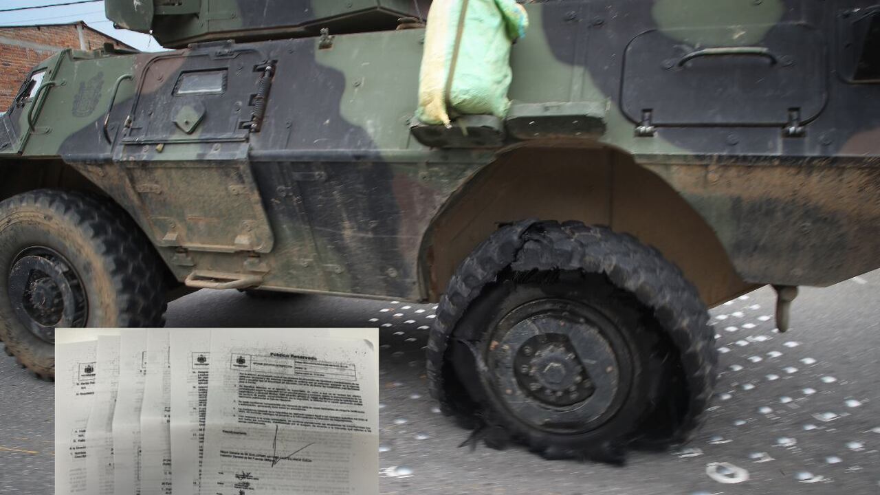 SEMANA revela los documentos sobre la compra de repuestos de dudosa reputación para los blindados donados por Estados Unidos.