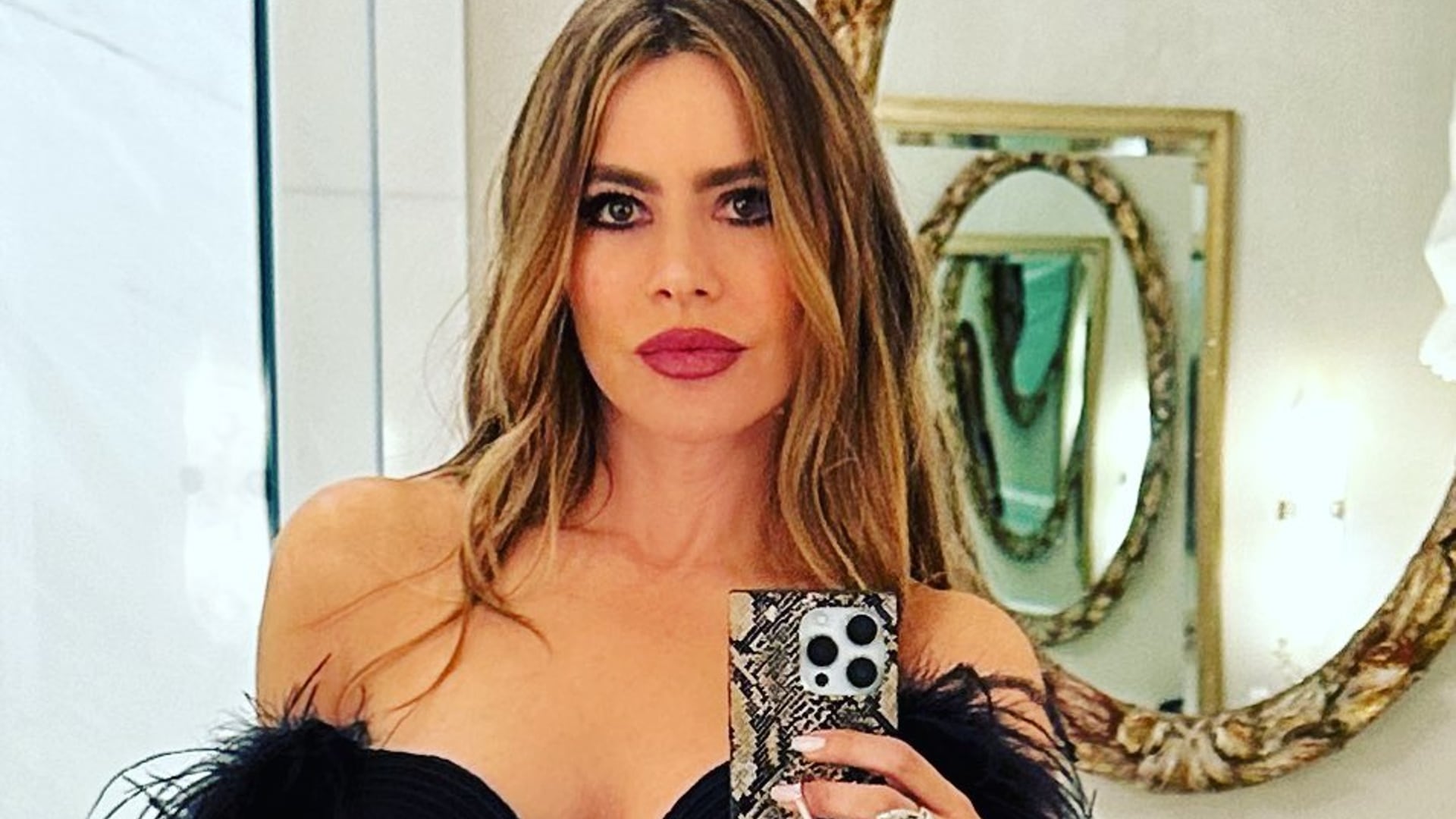 La Toti mostró lo difícil que es estar cerca de su sobrina Claudia. Foto: Instagram @sofiavergara.