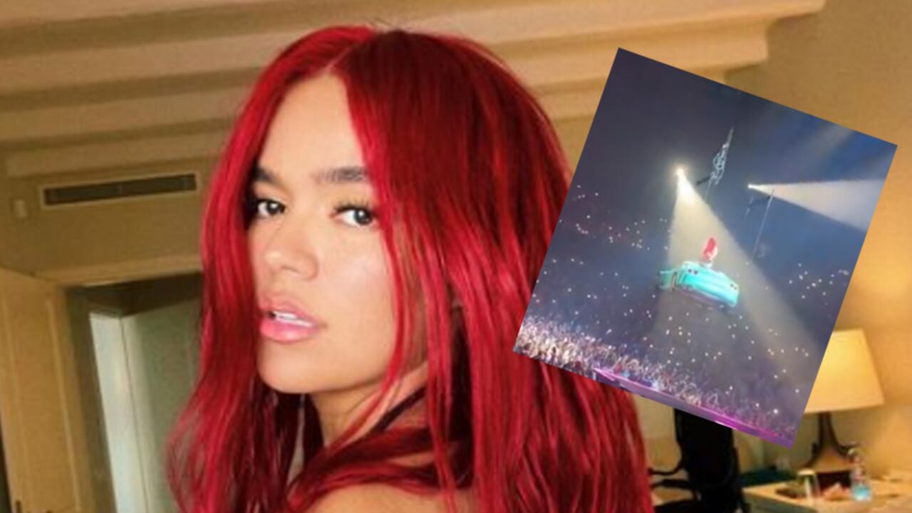 Karol G en conciertos - Foto tomada de Instagram @karolg