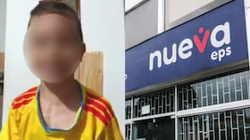Lucas, el niño de 7 años que pidió ayuda, y la Nueva EPS.