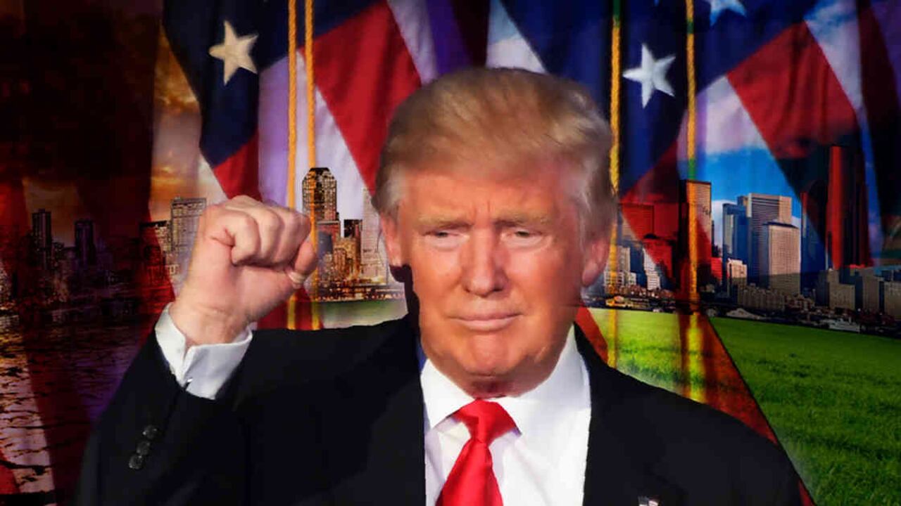 Donald Trump, mandatario saliente de Estados Unidos