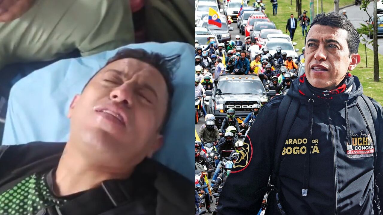 Concejal Fuchi sufrió accidente.