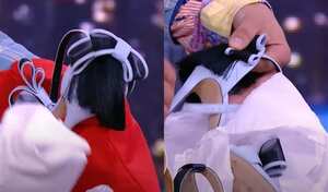 Durante la pandemia la presentadora caminó con los tacones durante la casa porque "los extrañaba".