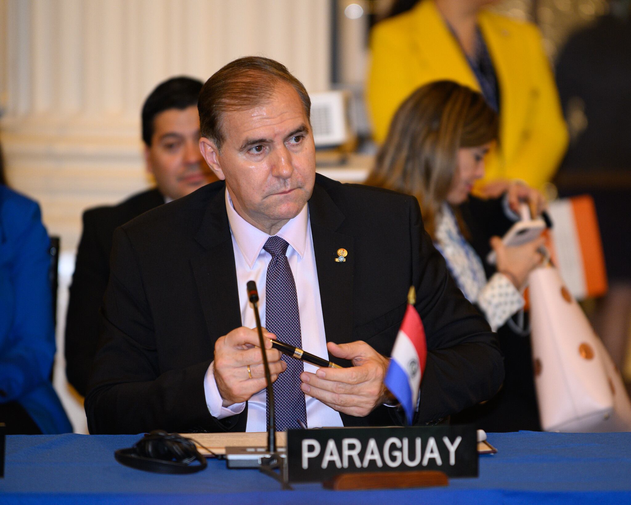 El canciller de Paraguay elogió las relaciones bilaterales con Colombia