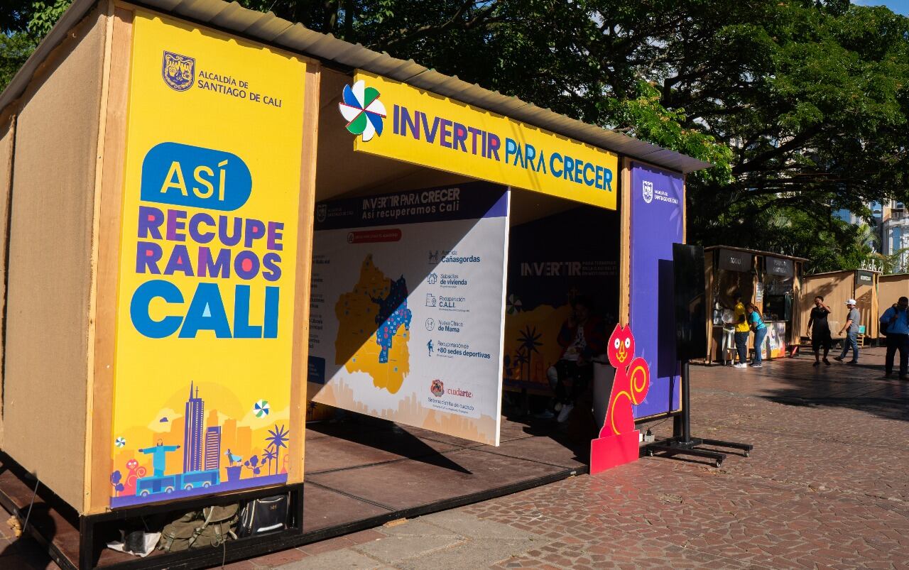 Alcaldía de Cali participa en la Semana de la Biodiversidad, mostrando los avances del programa ’Invertir para Crecer’.