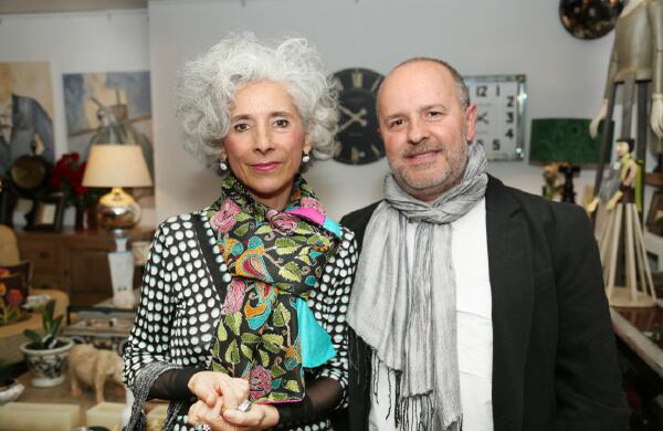 Elizabeth Abderhalden y José Ignacio Rincón. 